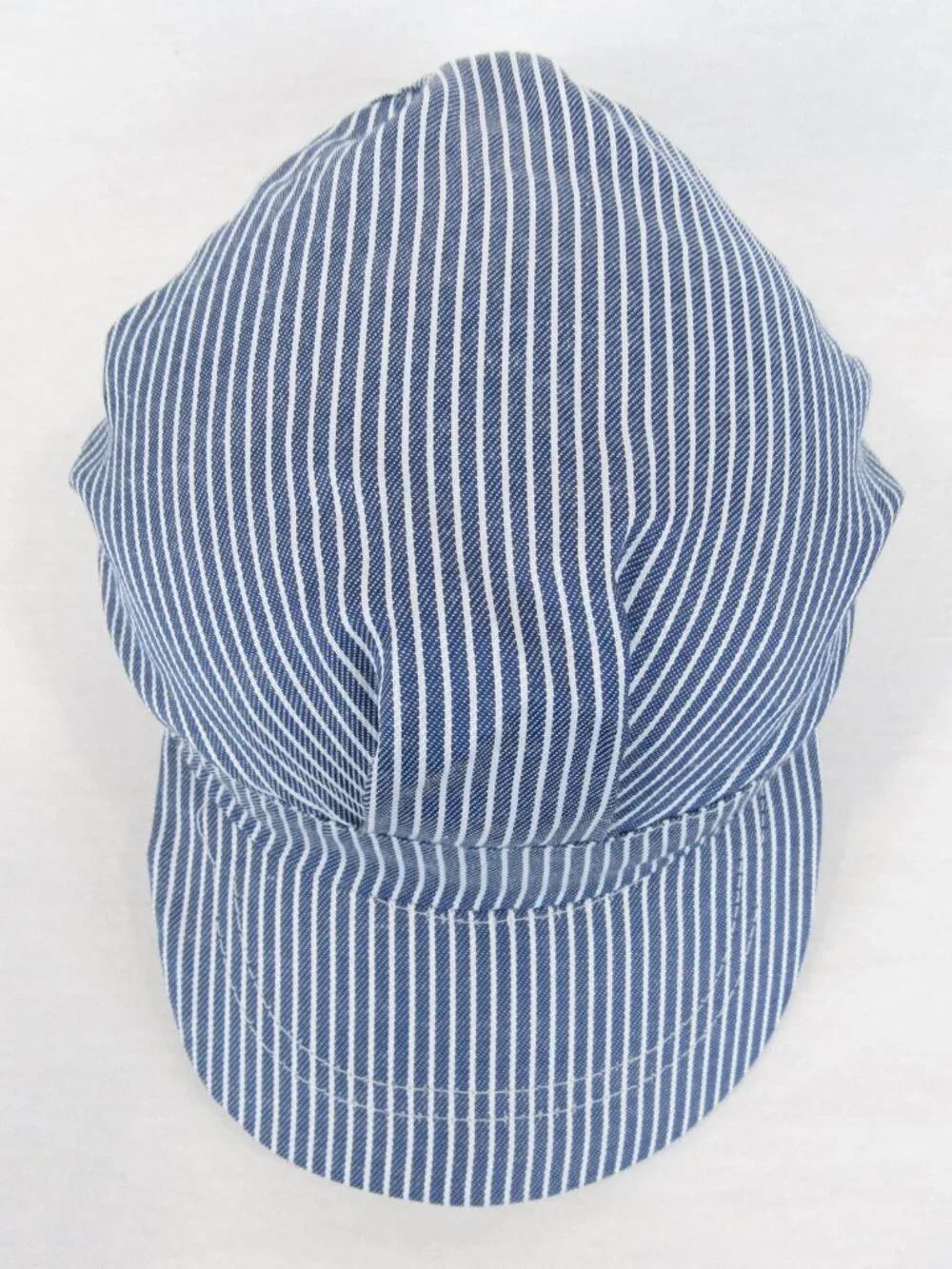 Oriental Trading Co Snapback Hat Striped Train Conductor Dress Up Play Cap
